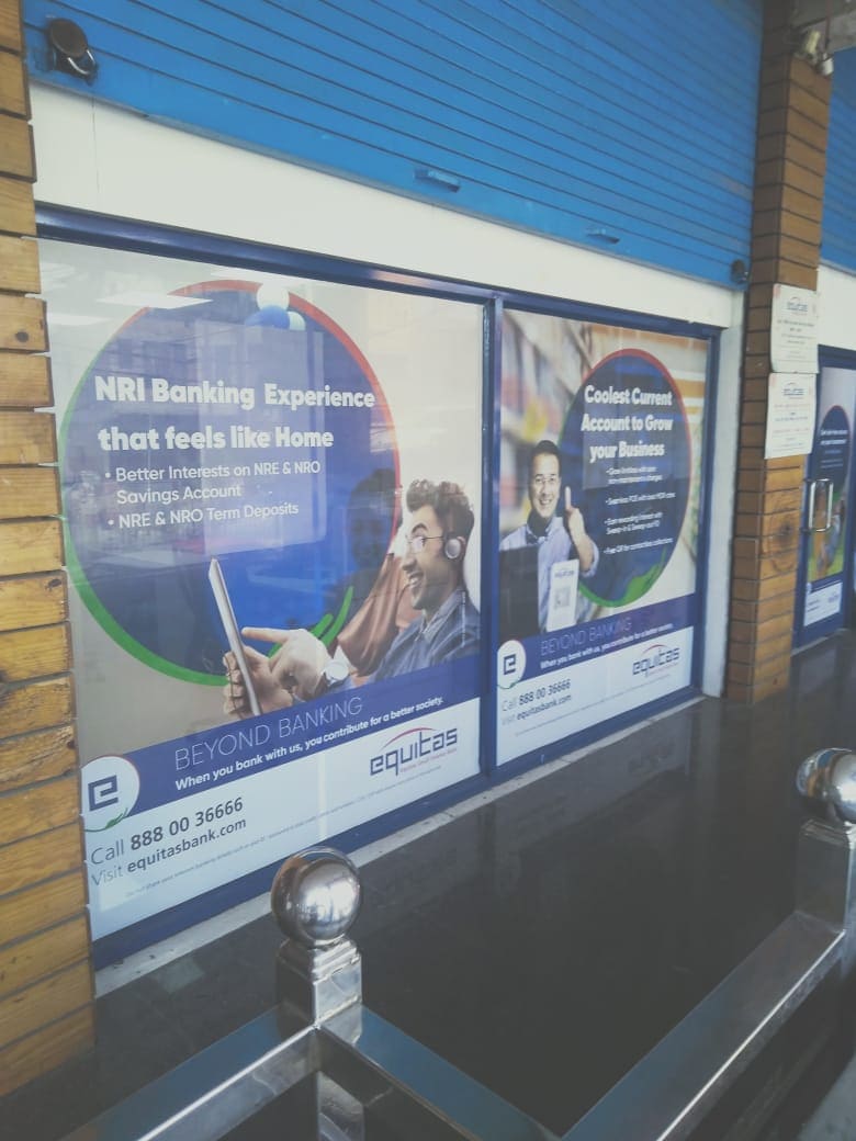 One Way Vision Film for Custom Window Advertising